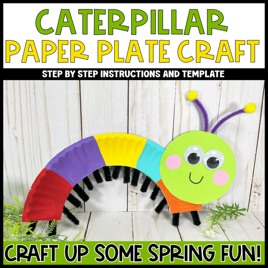 Caterpillar Paper Plate Craft