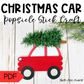 Christmas Car Popsicle Stick Craft