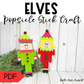 Elves Popsicle Stick Craft