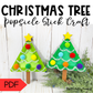 Christmas Tree Popsicle Stick Craft