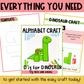 Letter d is for dinosaur craftivity letter of the week Alphabet Craft