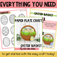 Easter Basket Paper Plate Easter Craft