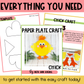 Chick Paper Plate Easter Craft