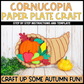 Paper Plate Cornucopia