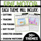 Fine Motor Mega GROWING Bundle | Year Long Fine Motor Activities for Preschool