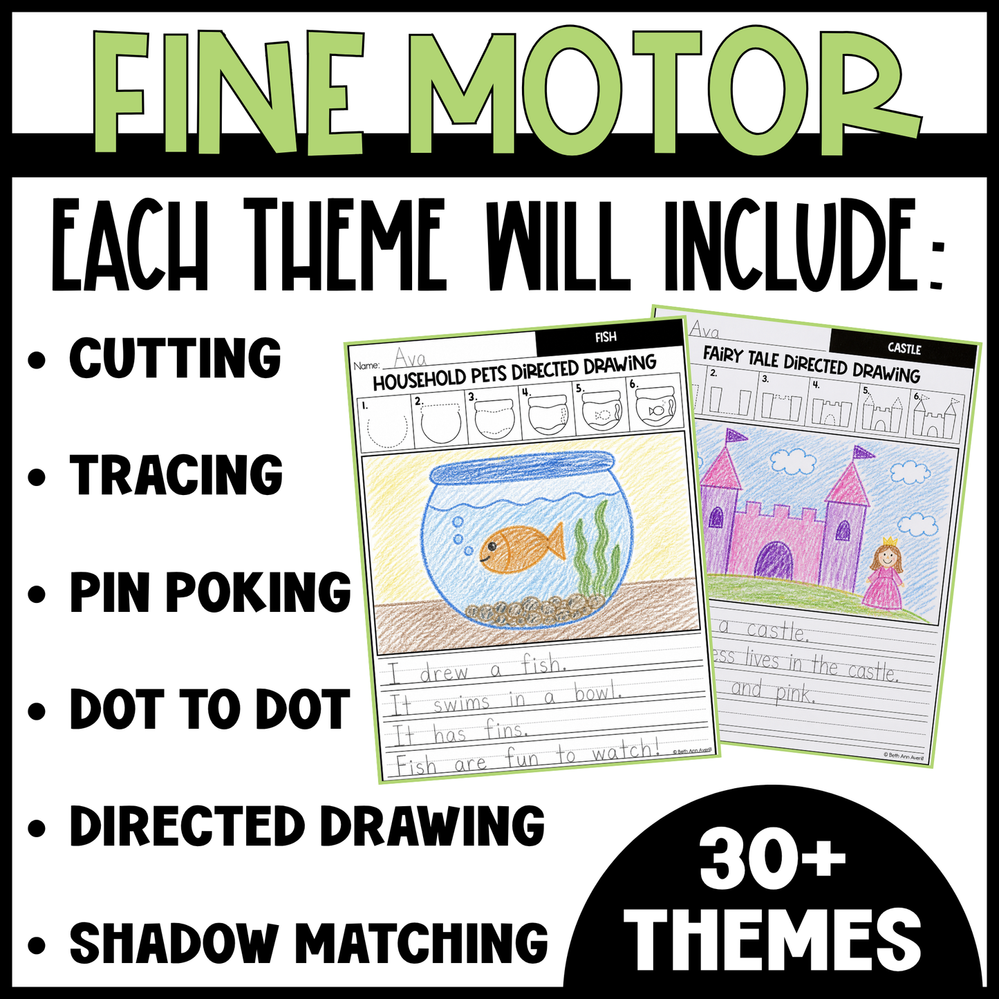 Fine Motor Mega GROWING Bundle | Year Long Fine Motor Activities for Preschool