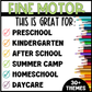 Fine Motor Mega GROWING Bundle | Year Long Fine Motor Activities for Preschool