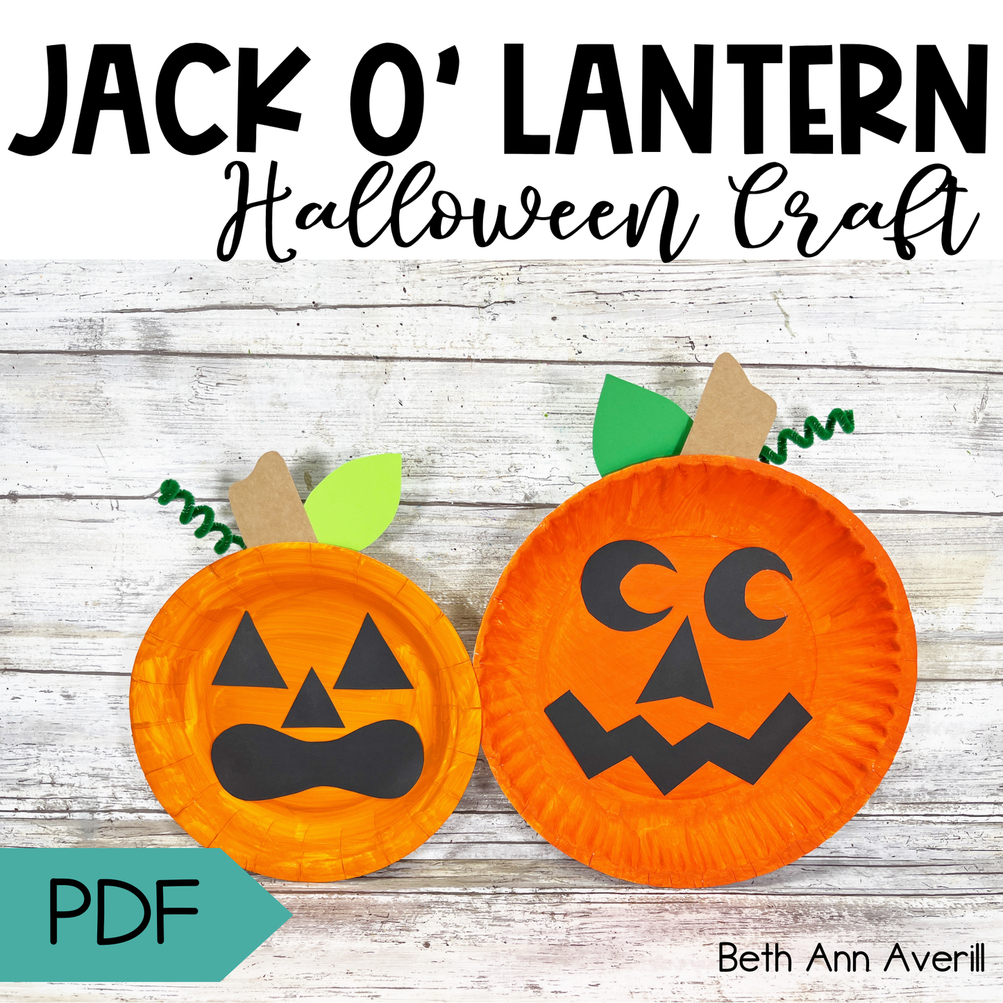 Halloween Paper Plate Craft Bundle – 15 Spooky & Silly Projects