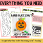 Jack O' Lantern Paper Plate Craft - Halloween Craft