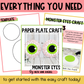 Monster Eyes Paper Plate Craft - Halloween Craft