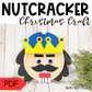 Paper Plate Nutcracker
