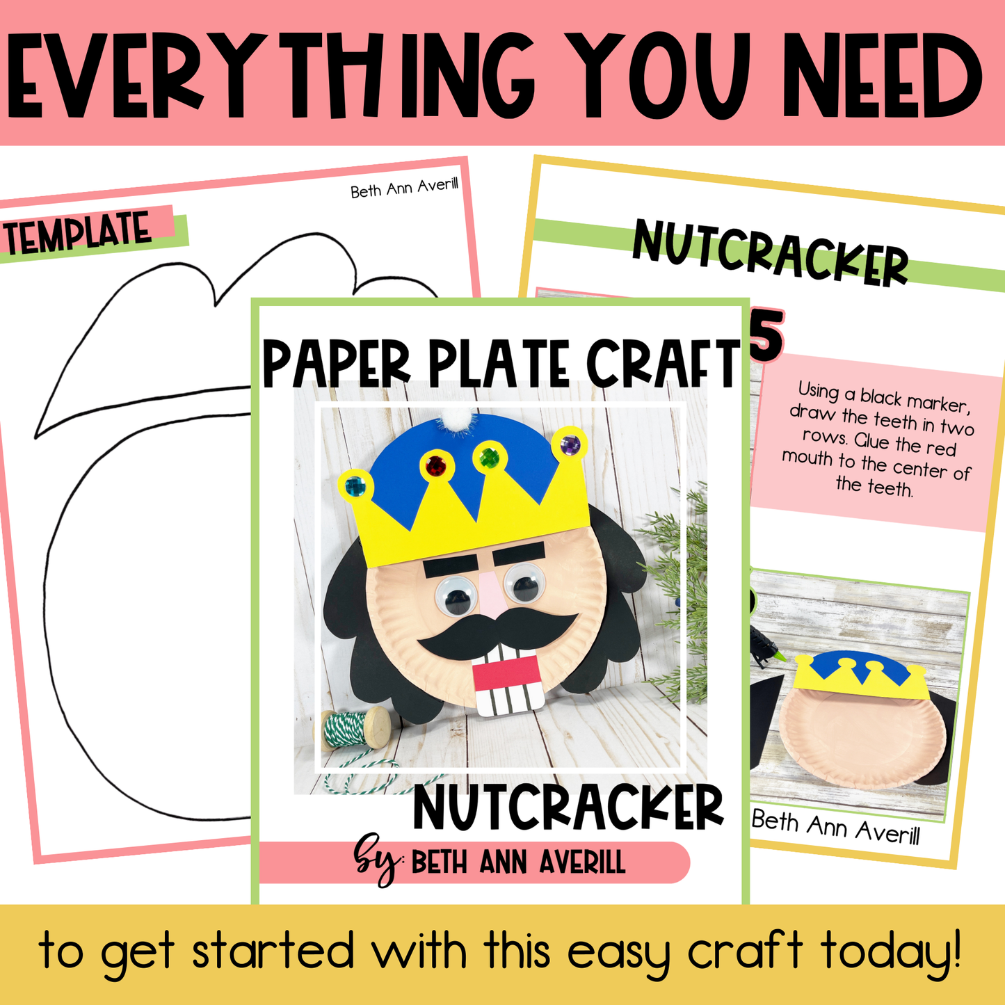 Christmas Paper Plate Craft Mega Bundle