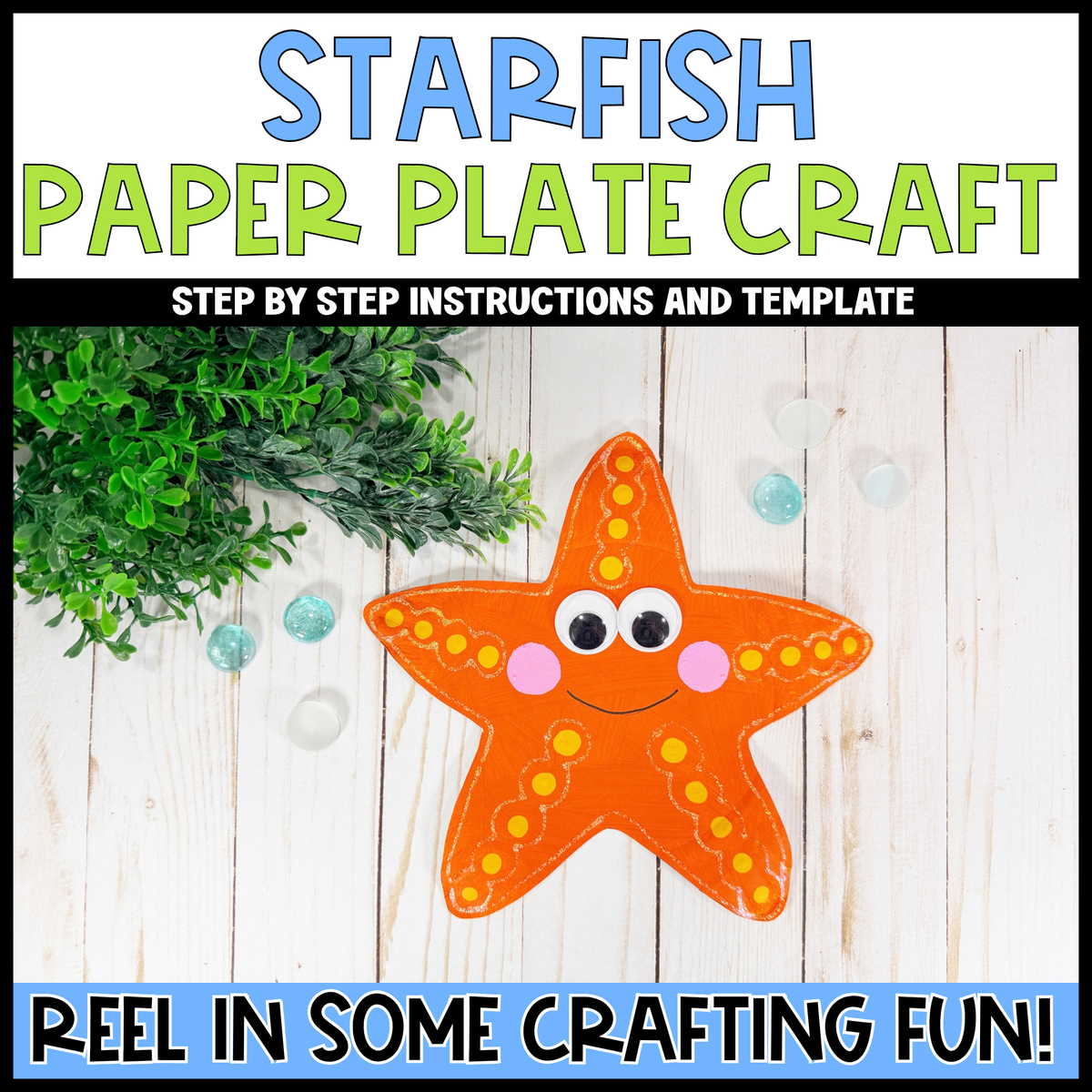 Ocean Paper Plate Craft Bundle