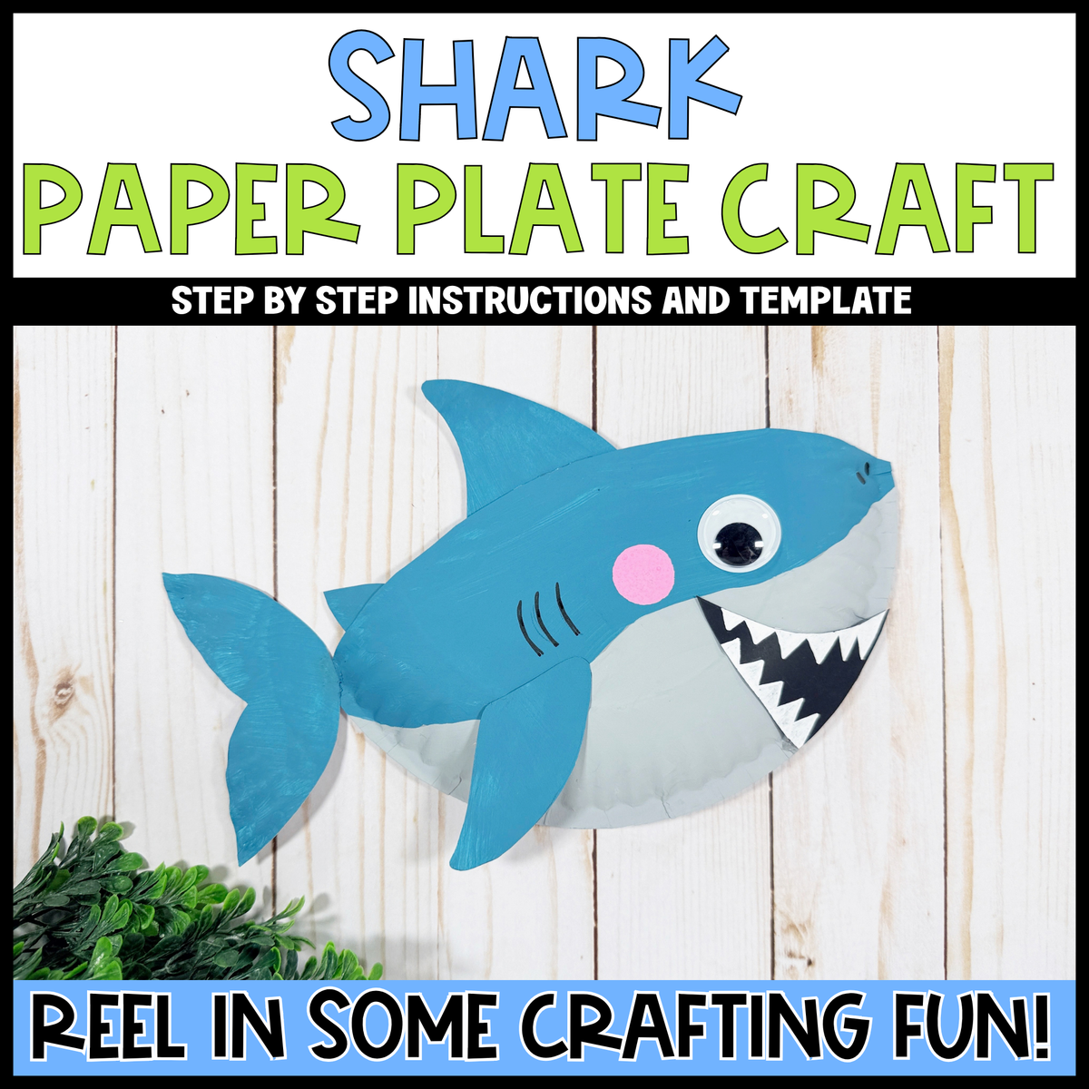Ocean Paper Plate Craft Bundle
