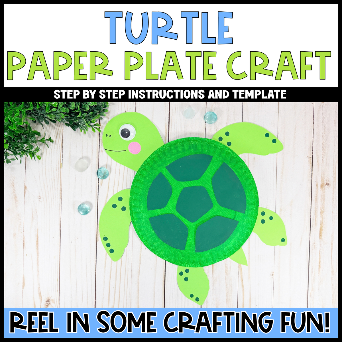 Ocean Paper Plate Craft Bundle