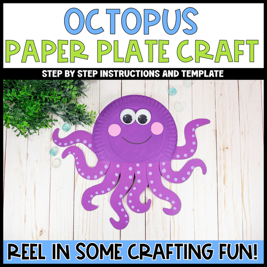 Paper Plate Octopus