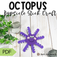 Octopus Popsicle Stick Craft