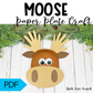 Moose Paper Plate Craft