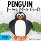 Penguin Paper Plate Craft