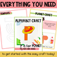 Letter p is for planet craftivity letter of the week Alphabet Craft