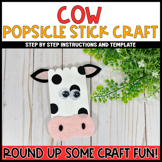 Farm Animal Popsicle Craft Bundle