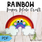 Rainbow Paper Plate Craft