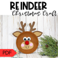 Paper Plate Reindeer