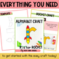 Letter r is for rocket craftivity letter of the week Alphabet Craft