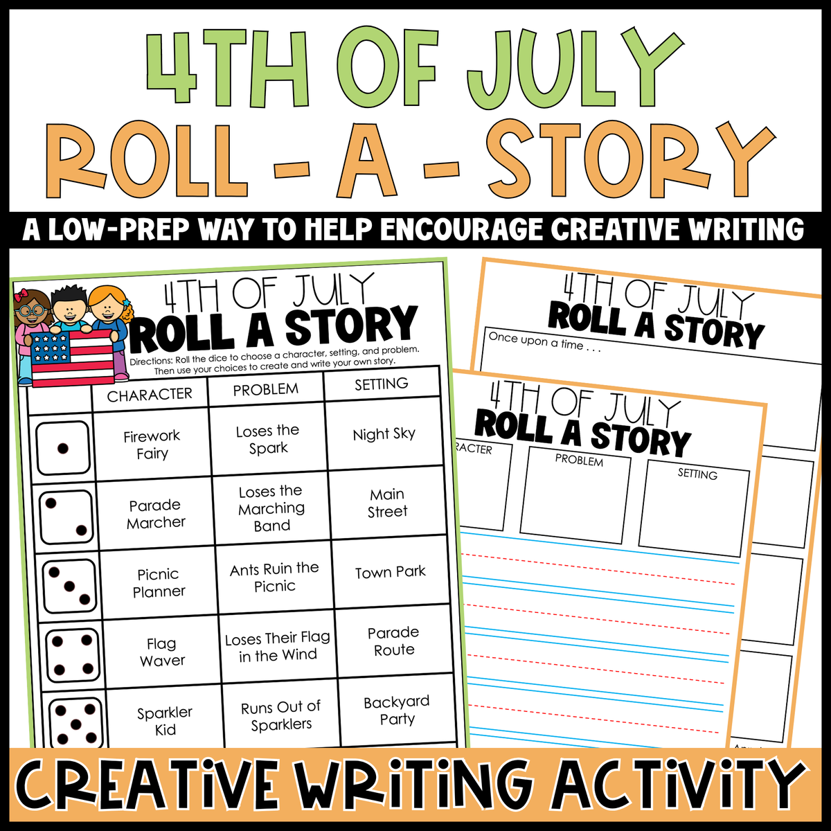 Roll A Story Mega Bundle 60 Themes