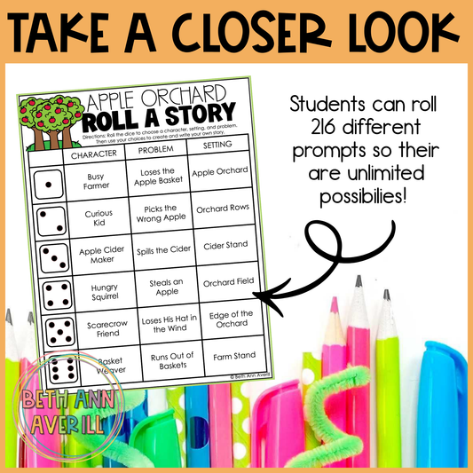 Apple Orchard Roll a Story