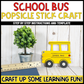 Bus Popsicle Stick Craft