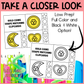 Gold Coin Shape Matching Clip Cards