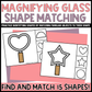 Magnify Glass Shape Matching Clip Cards