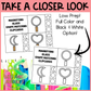 Magnify Glass Shape Matching Clip Cards