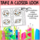 Melted Snowman Shape Matching Clip Cards