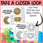 Paint Palette Shape Matching Clip Cards