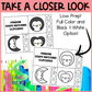 Penguin Shape Matching Clip Cards