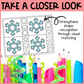 Snowflake Shape Matching Clip Cards