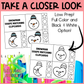 Snowman Shape Matching Clip Cards