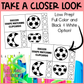 Soccer Shape Matching Clip Cards