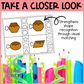 Turkey Leg Shape Matching Clip Cards