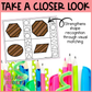 Valentine Chocolate Shape Matching Clip Cards
