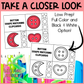Button Shape Matching Clip Cards