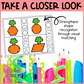 Carrot Shape Matching Clip Cards