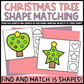 Christmas Tree Shape Matching Clip Cards