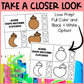Acorn Shape Matching Clip Cards