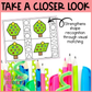 Christmas Tree Shape Matching Clip Cards