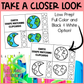 Earth Shape Matching Clip Cards