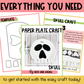 Skull Paper Plate Craft - Halloween Craft