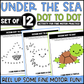 Ocean Dot to Dot Activity for Fine Motor Practice